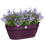 vibia campana wall basket 35cm porpora acero